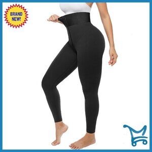 High Waisted Tummy Control Shapewear Leggings Non-See-Through Compression Pants